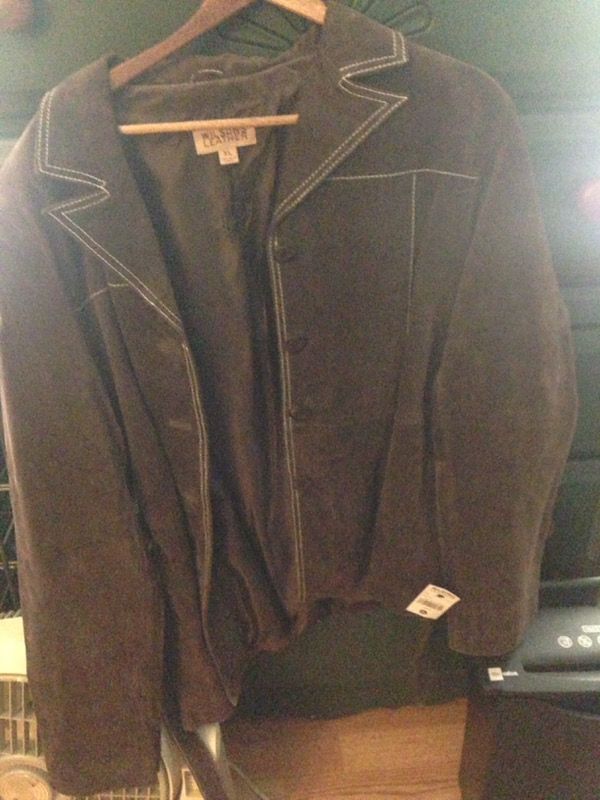 Brown women wilsons leather jacket