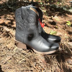 Black Justin Boots Women’s Size 7.5 NEW 
