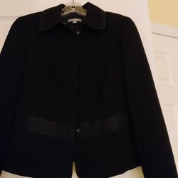 Ann Taylor Black Blazer 8P 