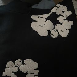 Black and white denim tears