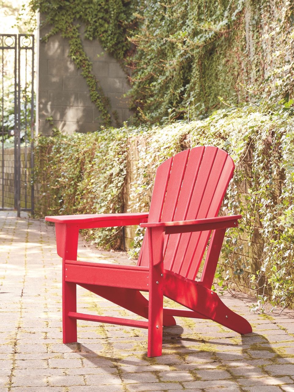Sundown Adirondack Chair Red