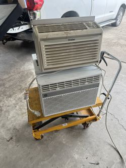 2 Small Window Units air Conditioners