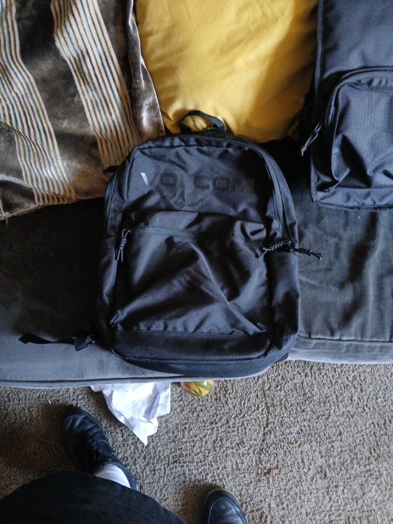 Volcom School Backpack ( Black)