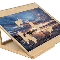 Becko US Puzzle Board with 2 Angle Adjustable Bracket/Stand