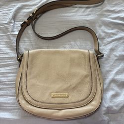 MKors  Leather Beige Crossbody 