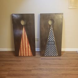 Regulations Size Cornhole Boards w Bags