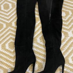 Zara Thigh High Boots Size 6