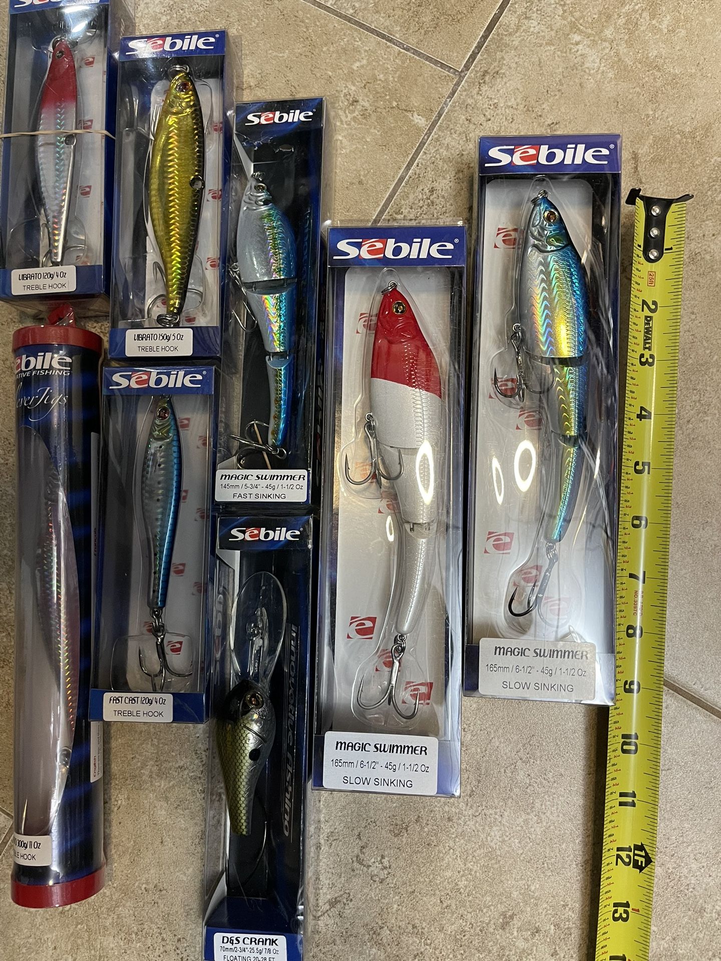 Deep Water Lures & Jigs -Salt or Fresh