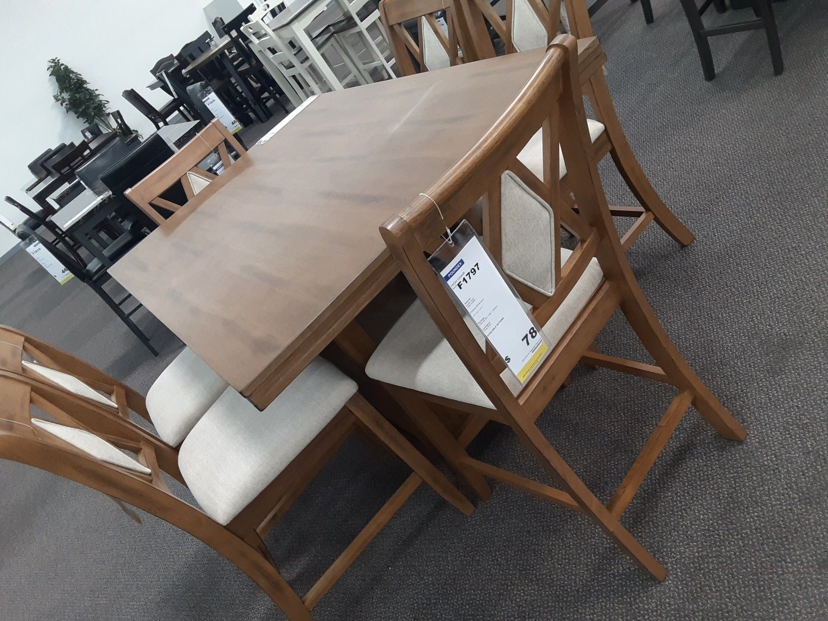 7 pc dining table set
