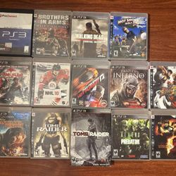 PS3 Games – Good Condition