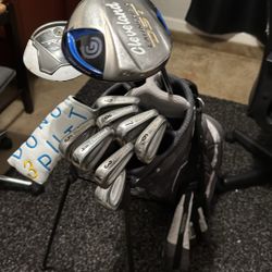 Full Set Of Cleveland Mens Right Handed Golf Clubs