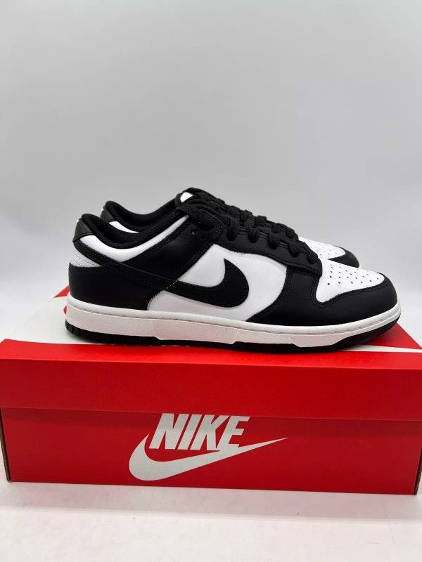 Nike Dunk Low Retro MEN'S White Black Panda DD1391-100 Sneakers Shoes