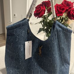 YSL DENIM BAG 