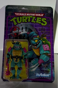 Ninja turtles retro carded Slash