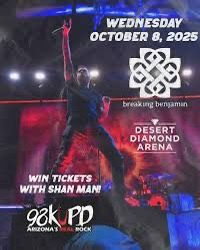 Breaking Benjamin And Three Days Grace Tonight! Two Lower Level Seats
