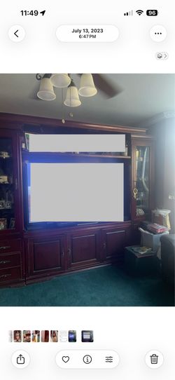 Entertainment center $75