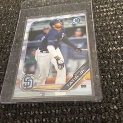 Baseball Card 2019 Bowman Chrome Fernando Tatis Jr Rookie