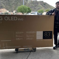 83C2 LG Smart 4K EVO OLED HDR 120HZ 83” C2