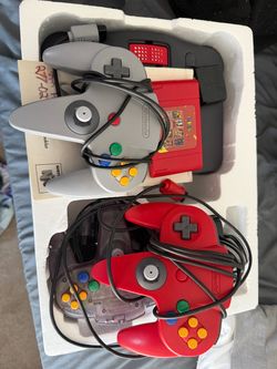 N64 w/ all the goods plus 3 controllers