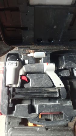 New porter cable finish nailer gun # 18