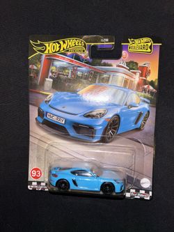Hot Wheels Blue Porsche 