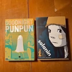Goodnight Punpun Volume 1 and Solanin Manga -- Inio Asano