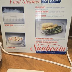 BRAN NEW! Sunbeam Food Steamer,Rice Cooker!!