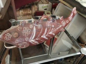 South American/Mexican candle holder
