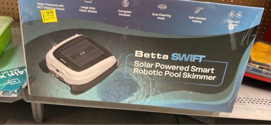 Betta Swift Solar Powered Smart Robotic Pool Skimmer
