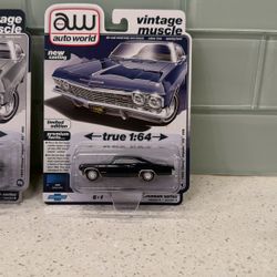 Auto World 65 Impala Hardtop Diecast 1:64