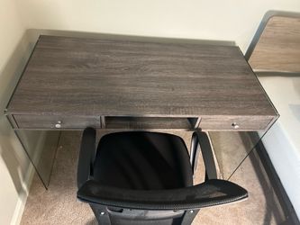 Desk with chair