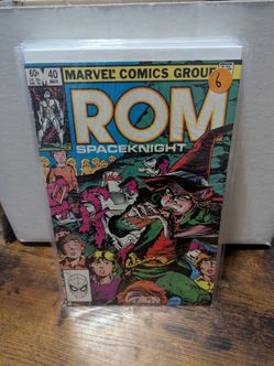 ROM Spaceknight #40 Marvel Comics 1983