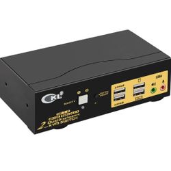 Dual-Monitor KVM SWITCH