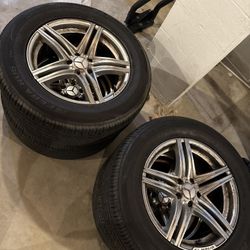 Mercedes benz 18” rims and tires 400 obo