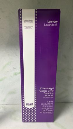 Smart Choice 8ft Semi-Rigid Dryer Transition Duct Kit