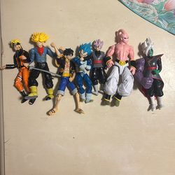 Naruto/Dragon Ball Z Toys