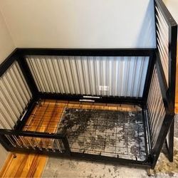 Sloane 4-in-1 Convertible Crib By Delta Children Color: Black/Gold