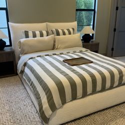 King Size Bed + Mattress Brand New!  