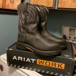 Ariat Work Boots Size 10.5 Carbon Toe Waterproof 