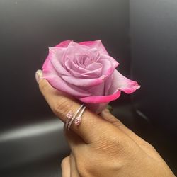 Moissanite Ring Tear Drop Ring