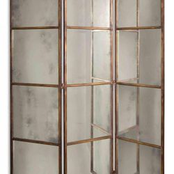 Mirrored Room Partition Vintage