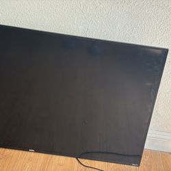 55” Black Flat Screen Roku 