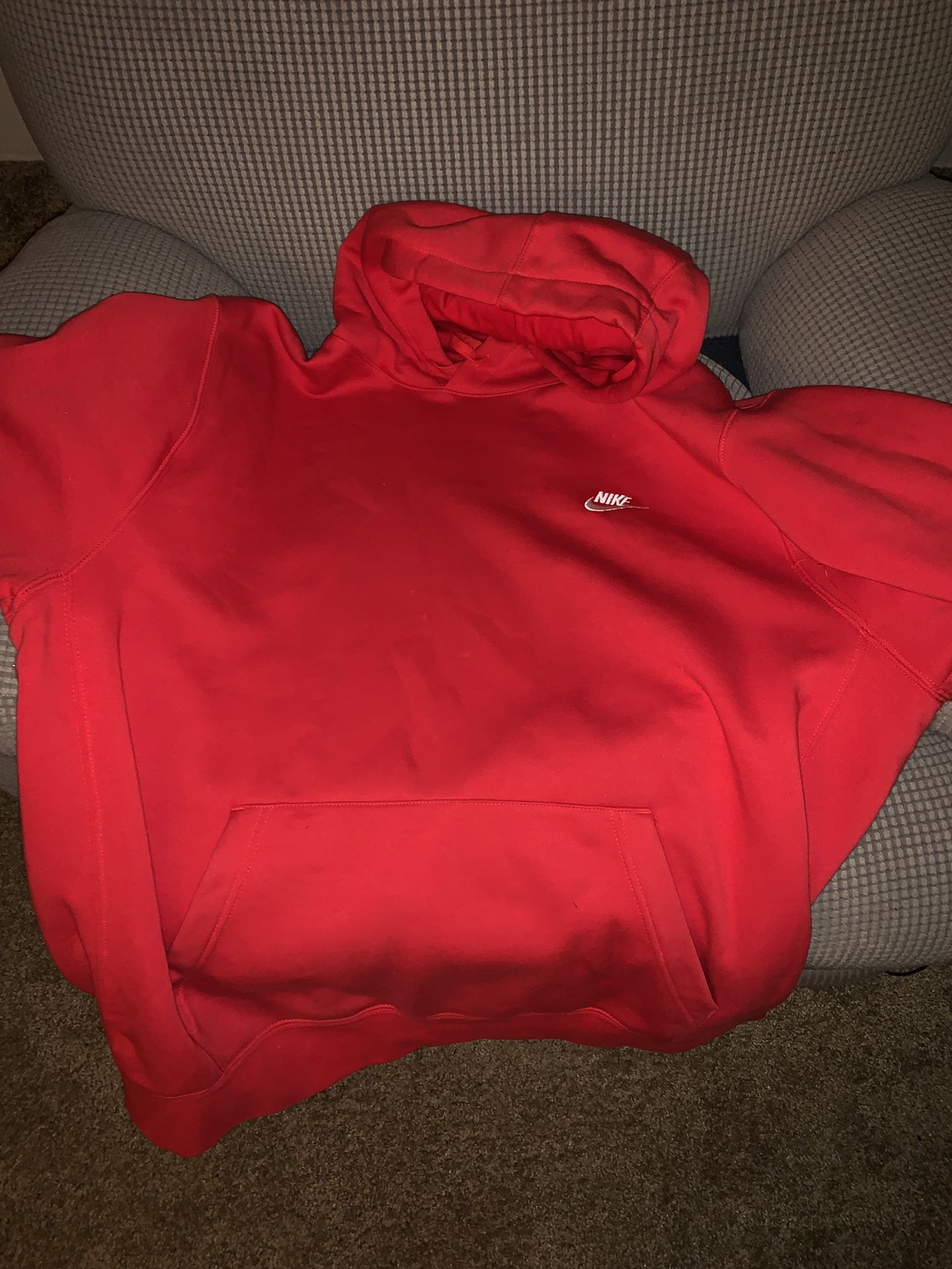 Red Nike Hoodie