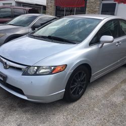 2007 Honda Civic 113,000 Miles 2000 Down No Credit Check No Drivers License Needed No Paystubbs Needed 