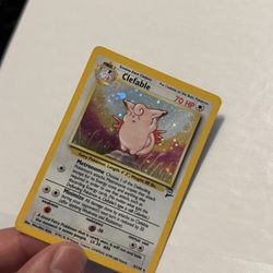 Pokémon TCG Clefable Base Set 2 005/130 Holo Rare 70 HP 2000