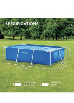 Swimming Pool With Filter And Cover