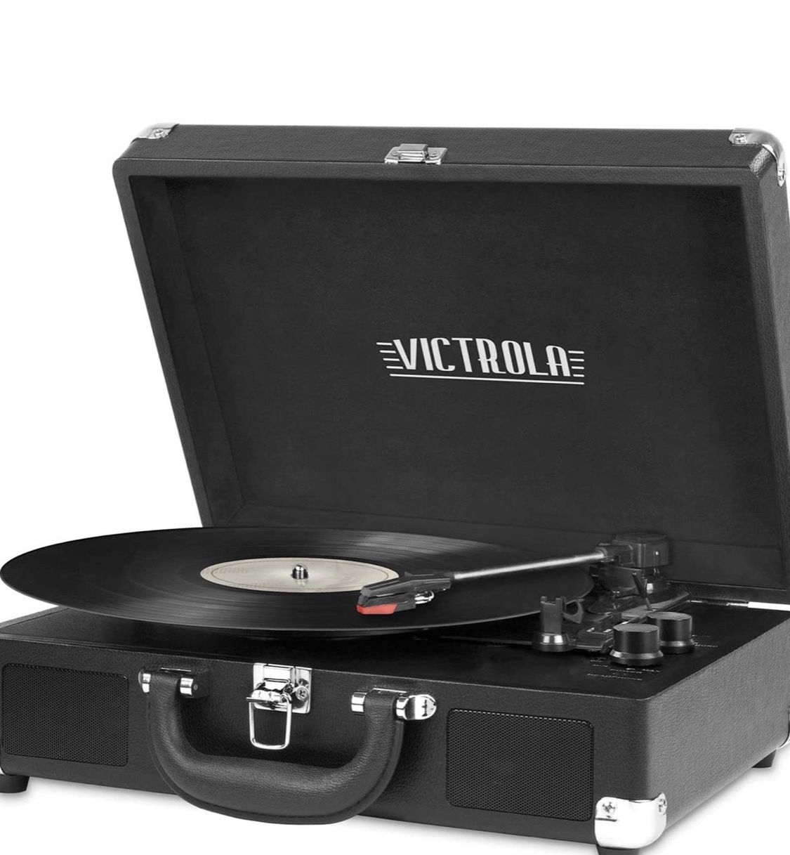 Victrola Record Player w/ Michael Jackson Thriller Vinyl