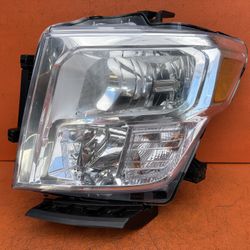 2016 2017 2018 2019 Nissan TITAN XD Left Driver Side Headlight Replacement Depo