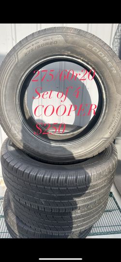 Tires set of 4 FIRM