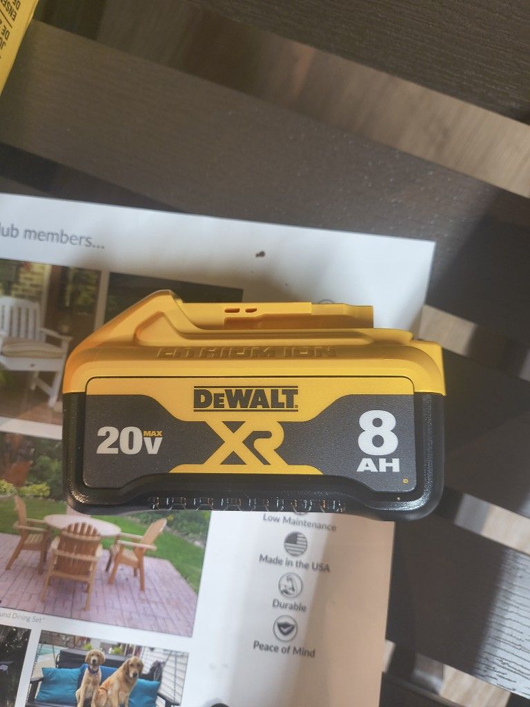 DeWalt 8ah Battery